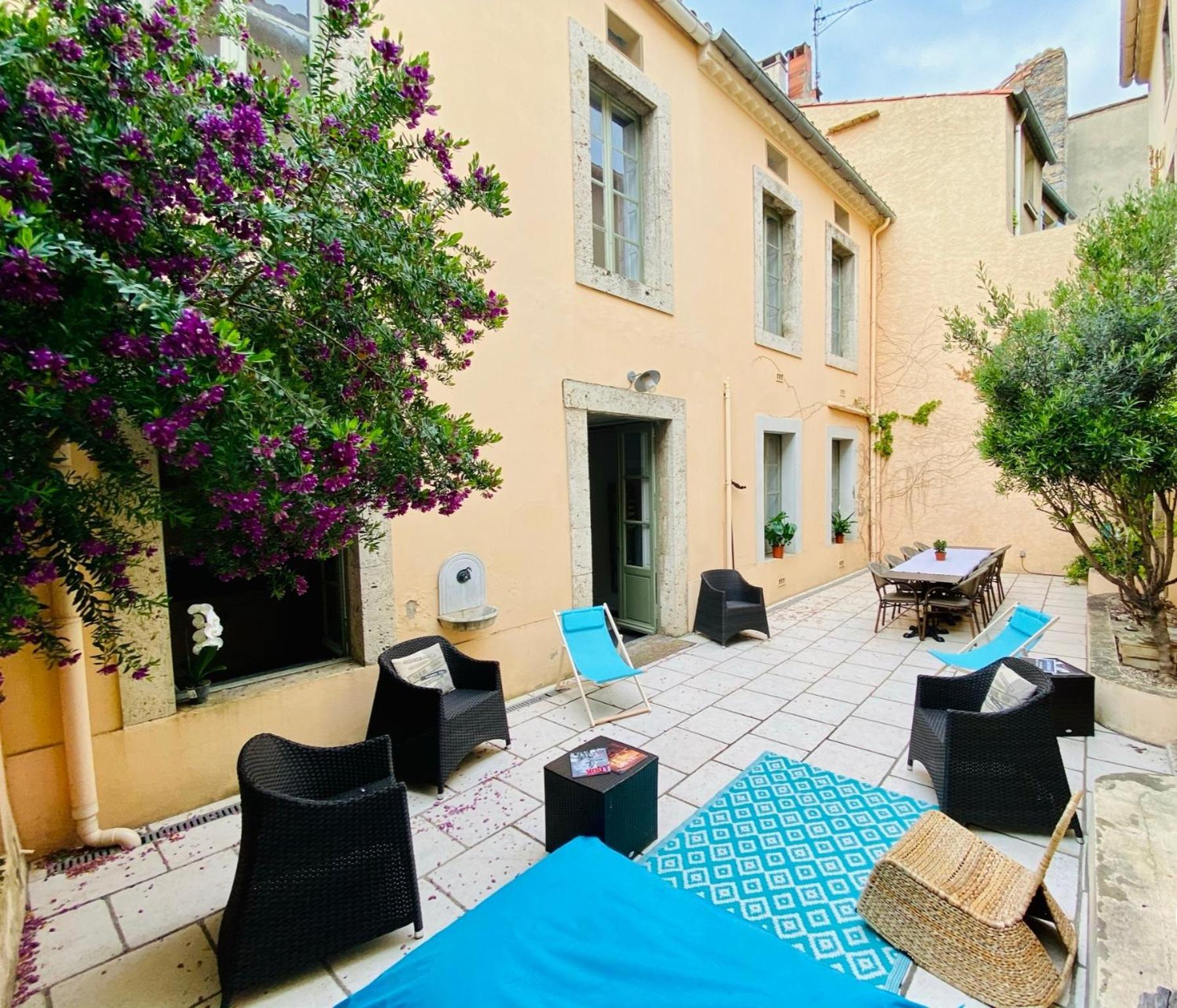 Les Chambres De La Villa Eugenie Lezignan-Corbieres Exterior foto